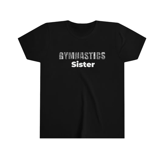 Gymnastics Sister Youth Short Sleeve Tee