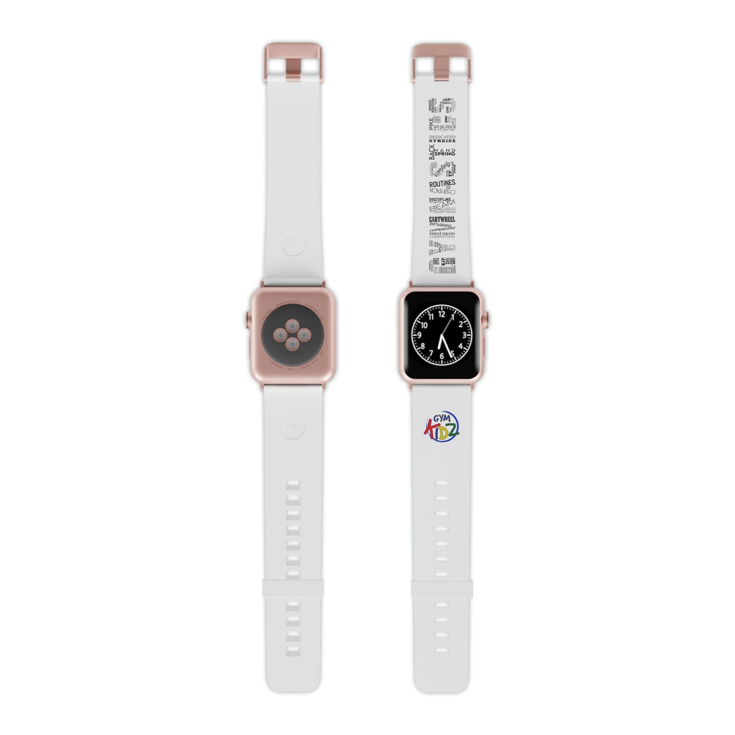 Gym Kidz Watch Band for Apple Watch (white band)