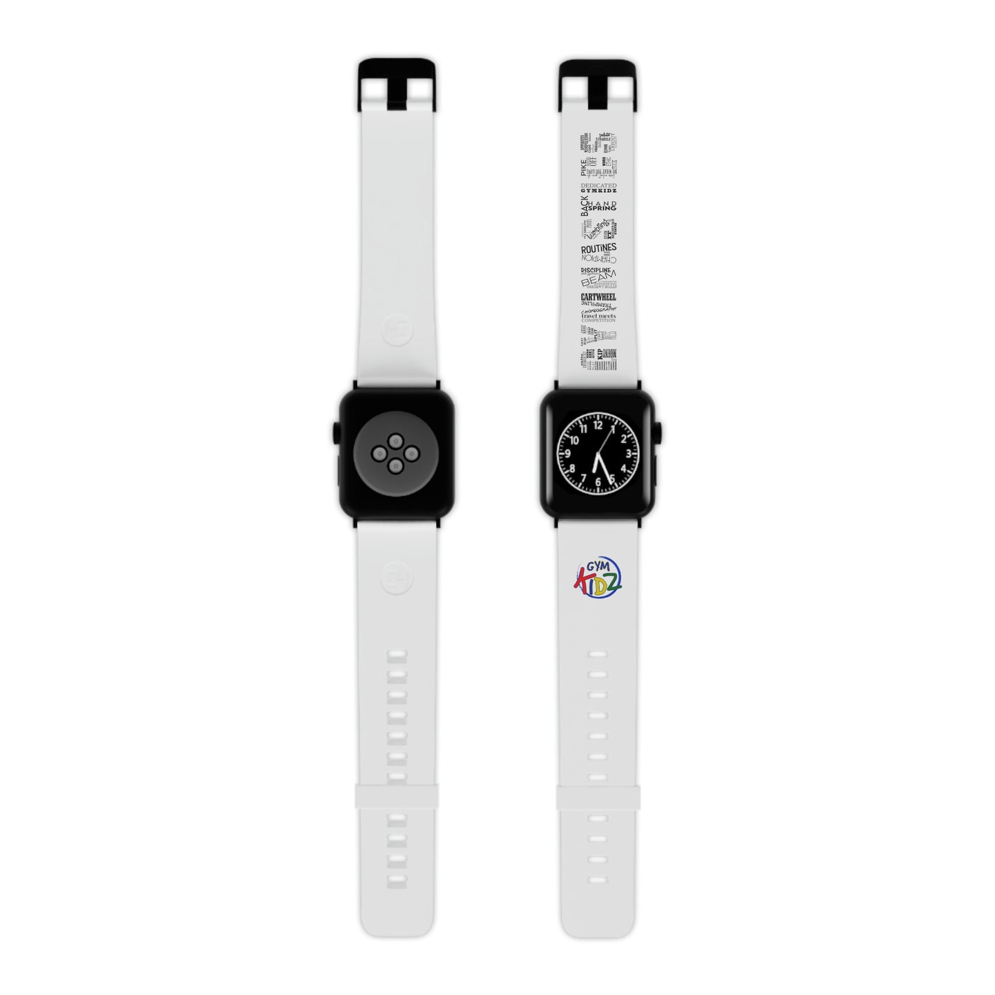 Gym Kidz Watch Band for Apple Watch (white band)