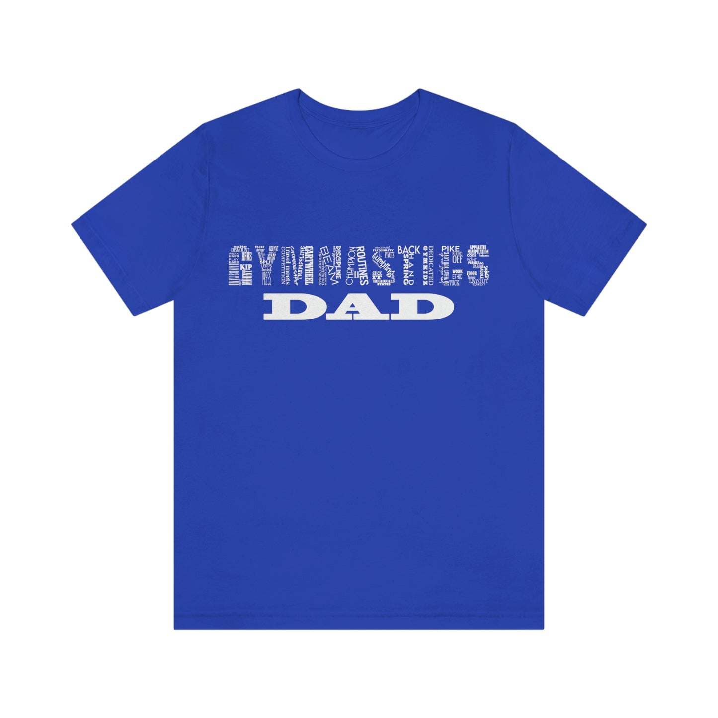 Gymnastics Dad Unisex Jersey Short Sleeve Tee