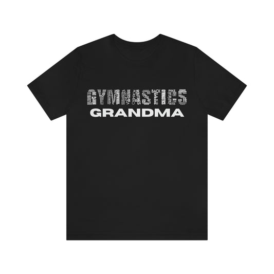 Gymnastics Grandma Unisex Jersey Short Sleeve Tee