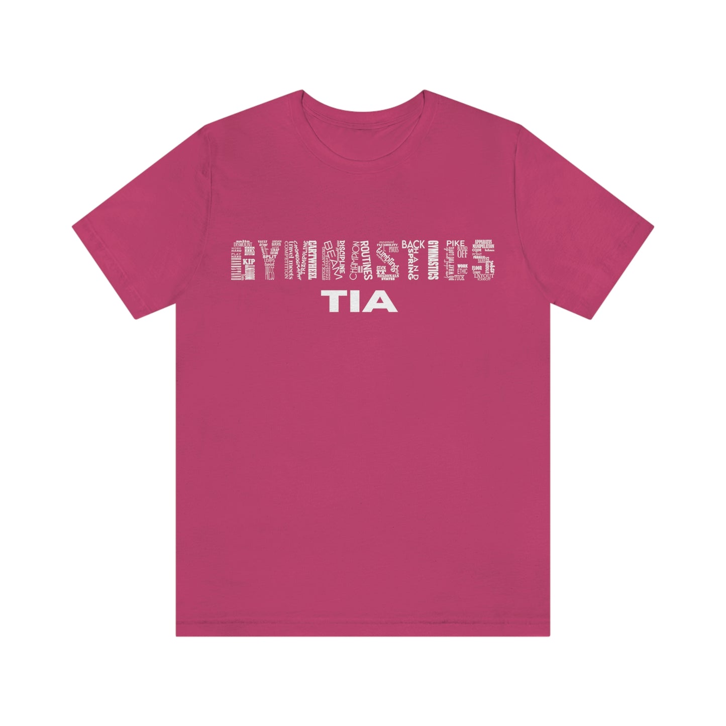 Gymnastics Tia Unisex Jersey Short Sleeve Tee